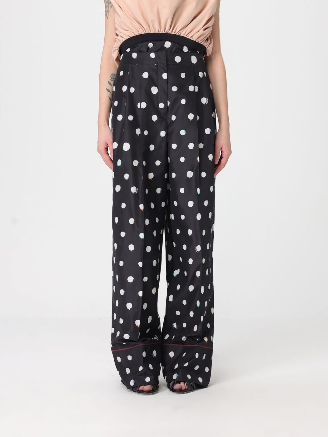 フェンディ FENDI ズボン パンツ レディース ブラック Trousers FR6678AVJQ Black 関税 送料無料 2026SS gi|BRANDSHOP「il Tesoro」