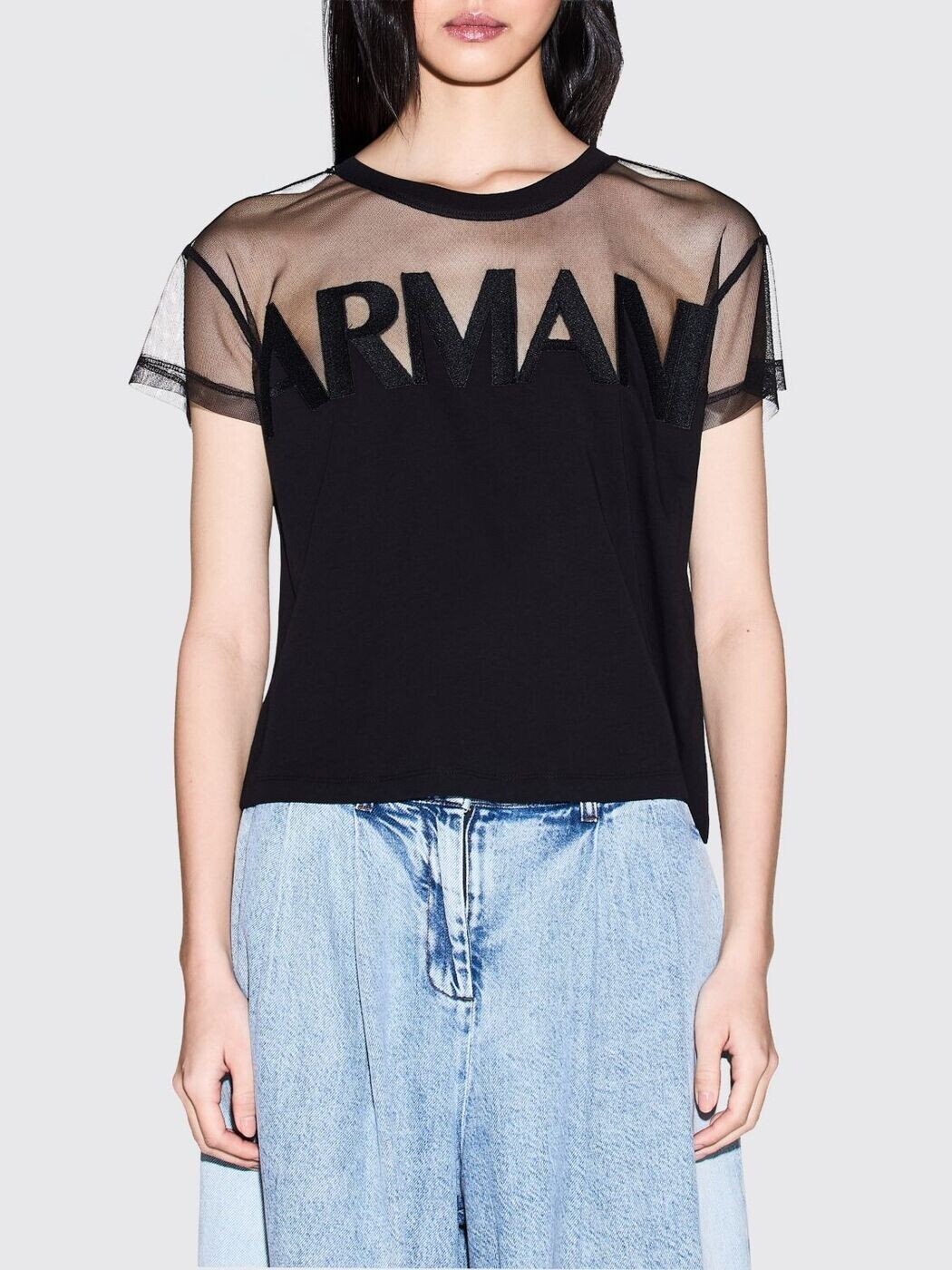 アルマーニ 取り替えっこ ARMANI EXCHANGE プルオーバー トップス レディース 黒いこと T-shirts and tops XW002332AF10356 関税 貨物輸送無料 2026SS gi