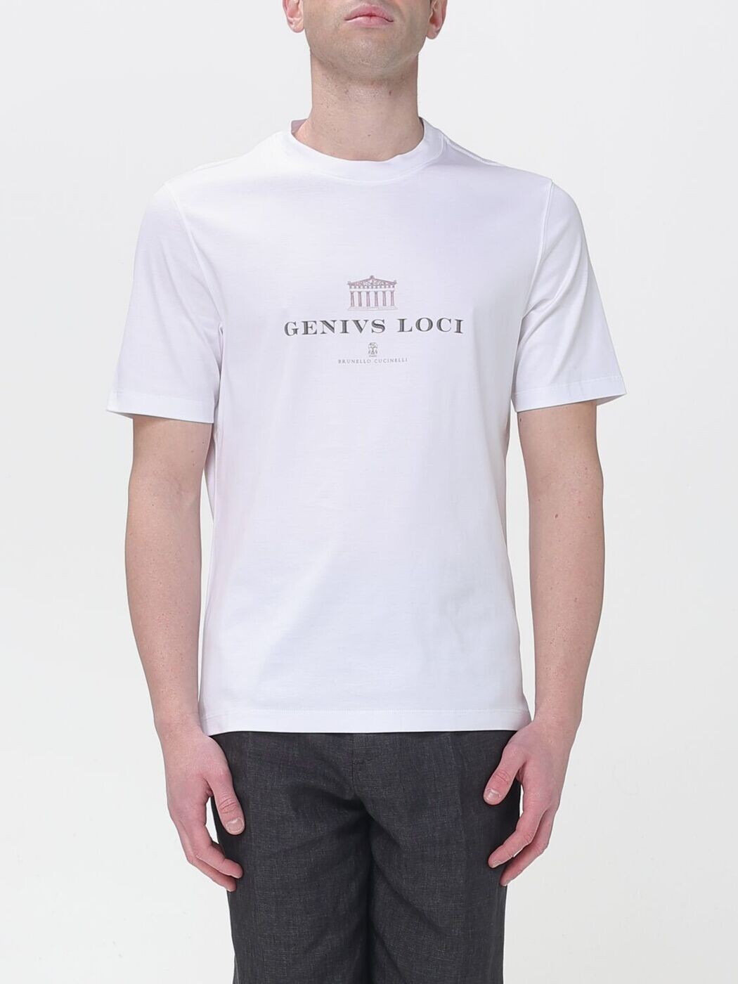ブルネロ クチネリ BRUNELLO CUCINELLI Tシャツ メンズ ホワイト T-shirts M0B138520 White 関税 送料無料 2026SS gi｜BRANDSHOP「il Tesoro」 59,290円