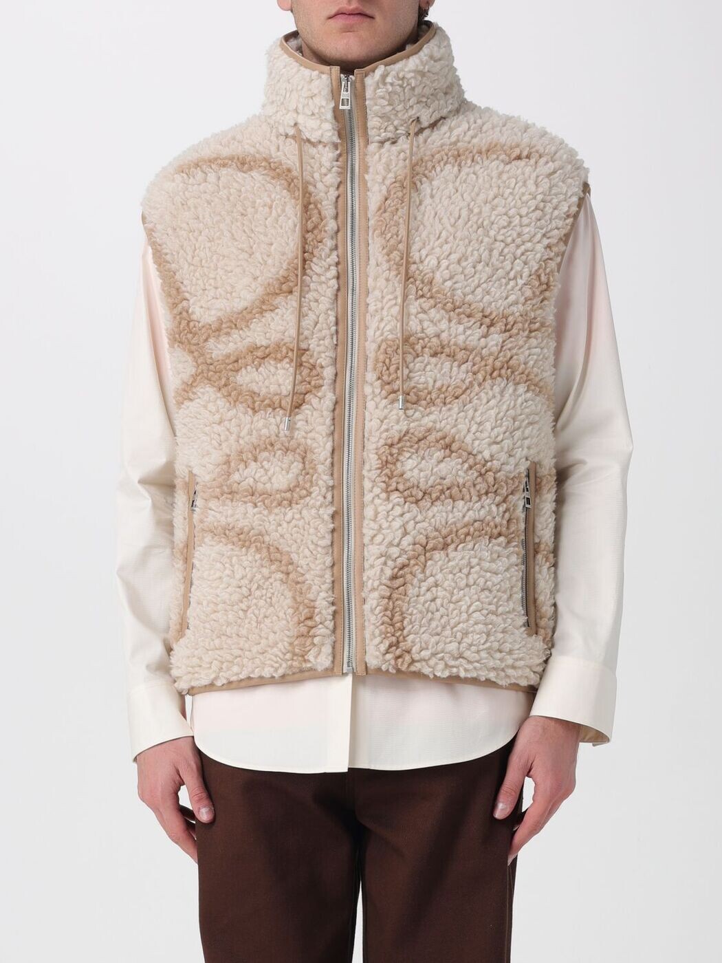 ロエベ LOEWE ジレ より良い メンズ ベージュ Vests H526Y02X51 関税 貨物輸送無料 2026SS gi