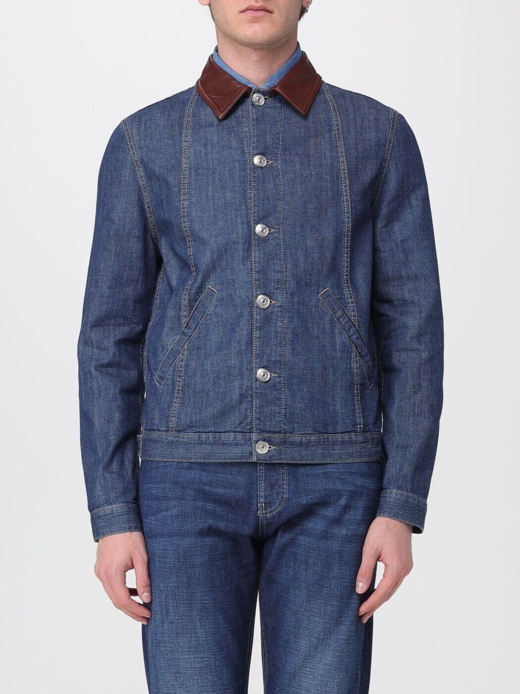 ブルネロ クチネリ BRUNELLO CUCINELLI 上衣 メンズ 青味 Jackets MH2636914 関税 貨物輸送無料 2026SS gi