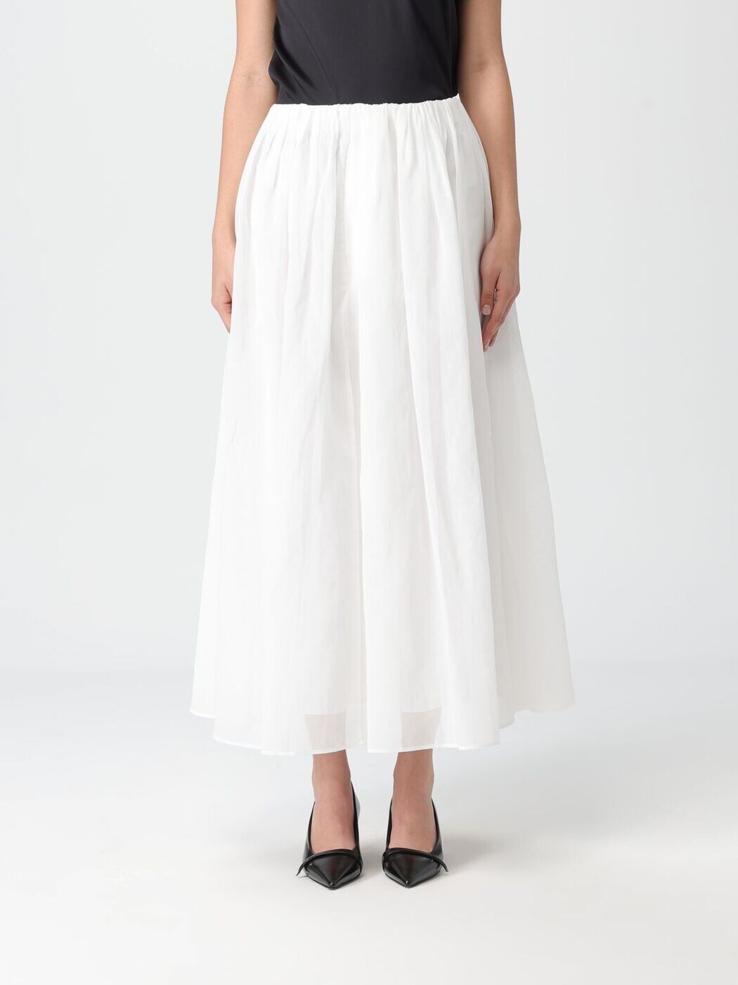 ブルネロクチネリ BRUNELLO CUCINELLI スコート レディース 白いこと Skirts M0F91G3967 関税 貨物輸送無料 2026SS gi