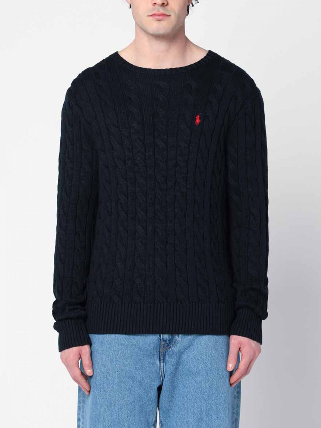 ポロ ラルフ 置き目レン POLO RALPH LAUREN プルオーバー 編み物御召しもの メンズ Knitwear 710775885 Charcoal 関税 貨物輸送無料 2026SS gi
