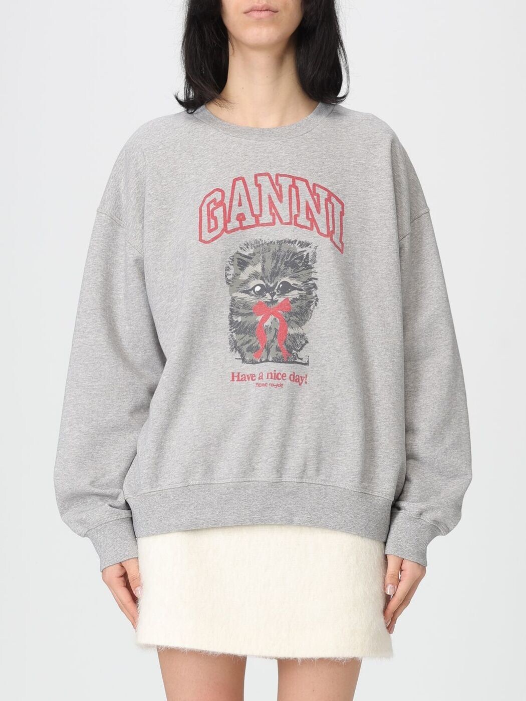 ガニー GANNI トレーナー レディース グレー Sweatshirts A1060016 Grey 関税 送料無料 2026SS gi｜BRANDSHOP「il Tesoro」