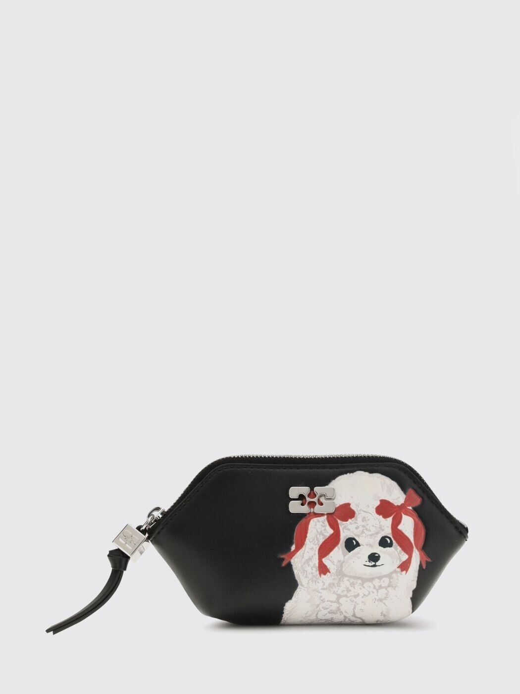 ガニー GANNI 歌留多保持者 紙入れ レディース 黒いこと Wallets and Card Holders B3010115 関税 貨物輸送無料 2026SS gi