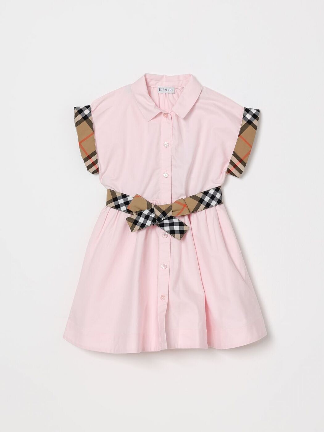 バーバリー BURBERRY ロング御召しもの 御召しもの ガールズ さくら色 Long dresses 8117379 関税 貨物輸送無料 2026SS gi