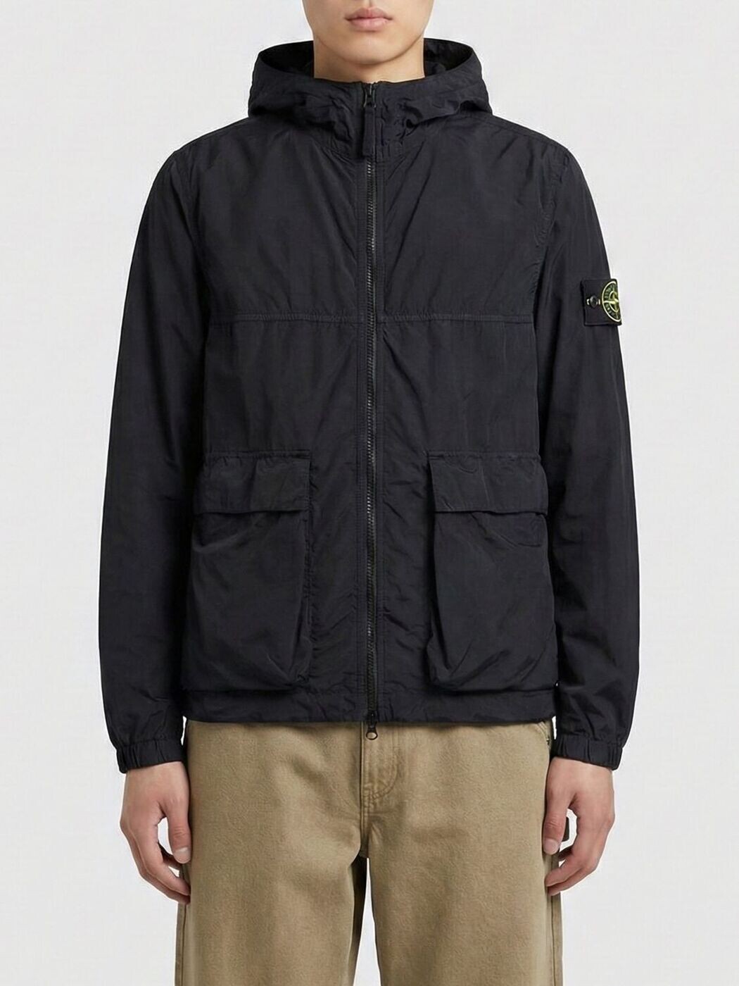 石ころ 島 STONE ISLAND 上衣 メンズ 黒いこと Jackets 4100112S0345 Black 関税 貨物輸送無料 2026SS gi