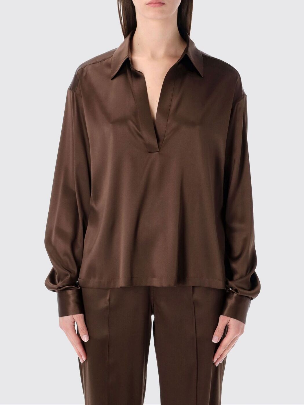 トム フォード TOM FORD シャツ レディース ベージュ Shirts TS2144FAX881 Cream 関税 送料無料 2026SS gi|BRANDSHOP「il Tesoro」