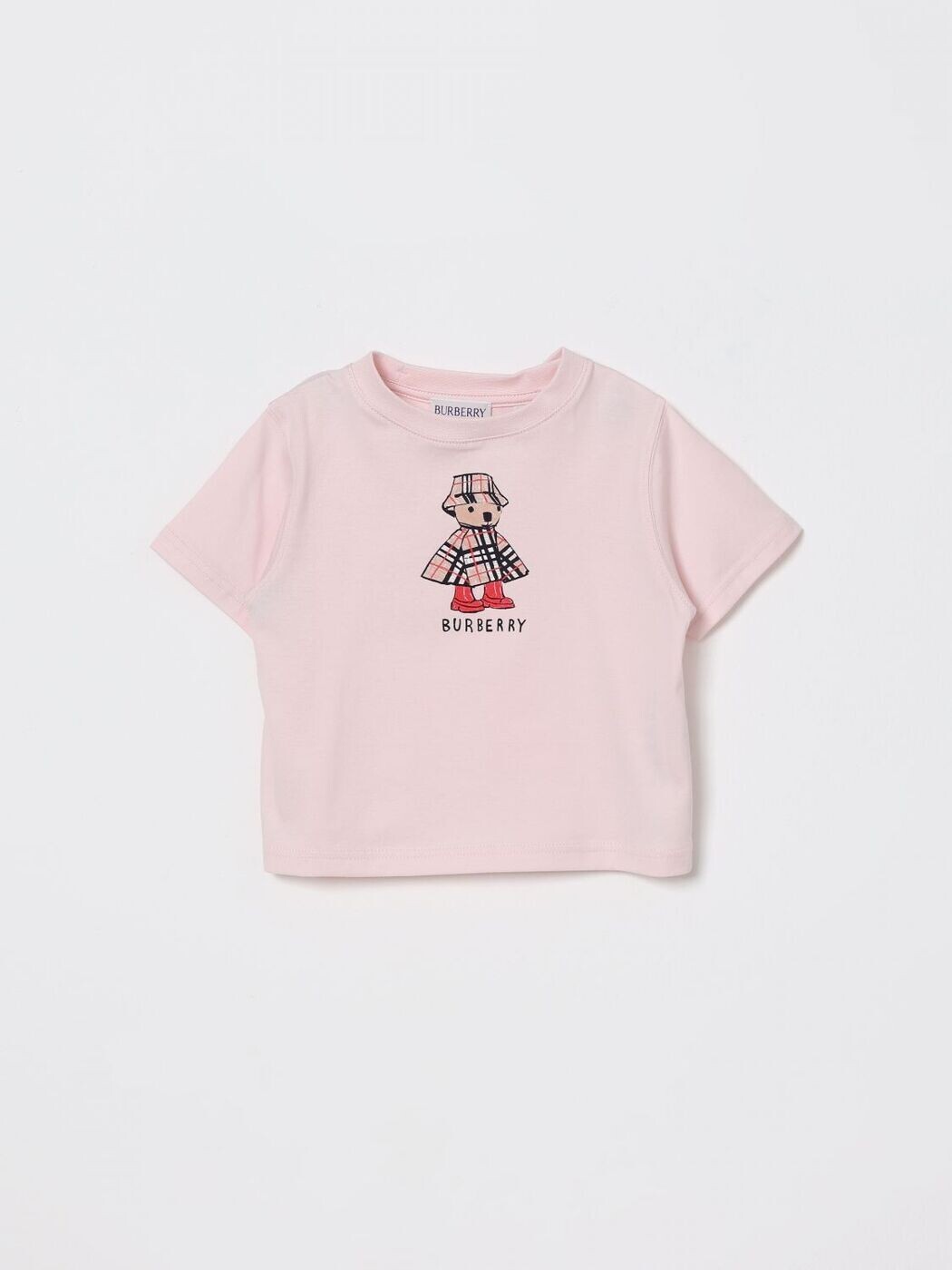 バーバリー BURBERRY ロング衣袂ティーシャツ ティーシャツ ガールズ さくら色 Long sleeve t-shirts 8121207 関税 貨物輸送無料 2026SS gi