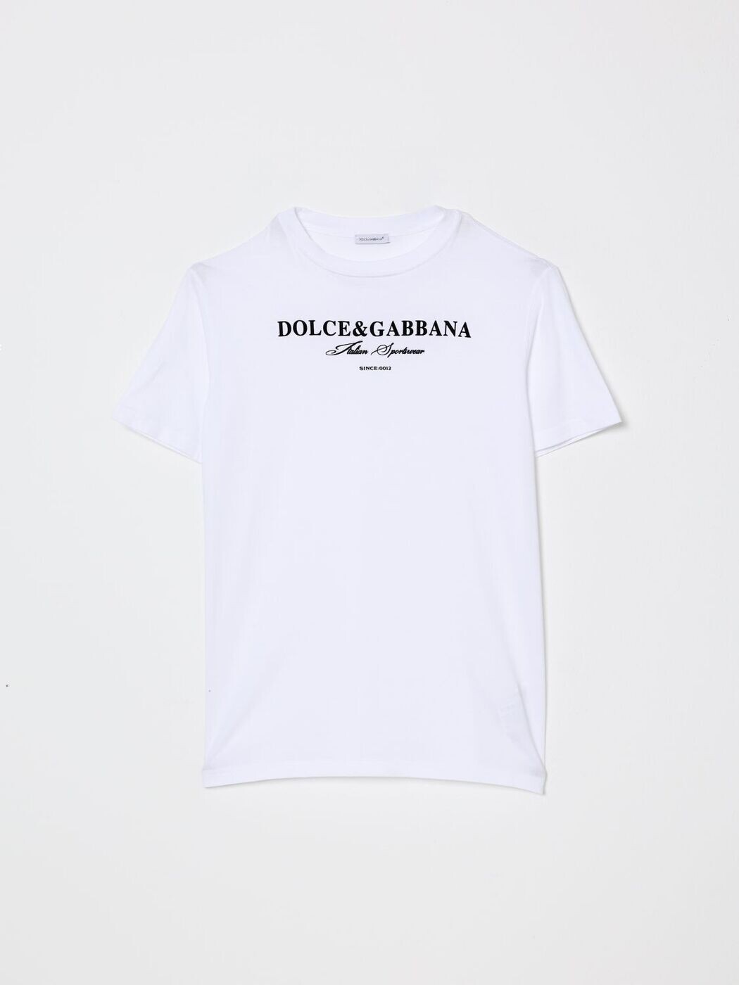 ドルチェ＆ガッバーナ DOLCE\u0026GABBANA ロング衣袂ティーシャツ ティーシャツ ボーイズ 白いこと Long sleeve t-shirts L4JTHUG7P1Y 関税 貨物輸送無料 2026SS gi