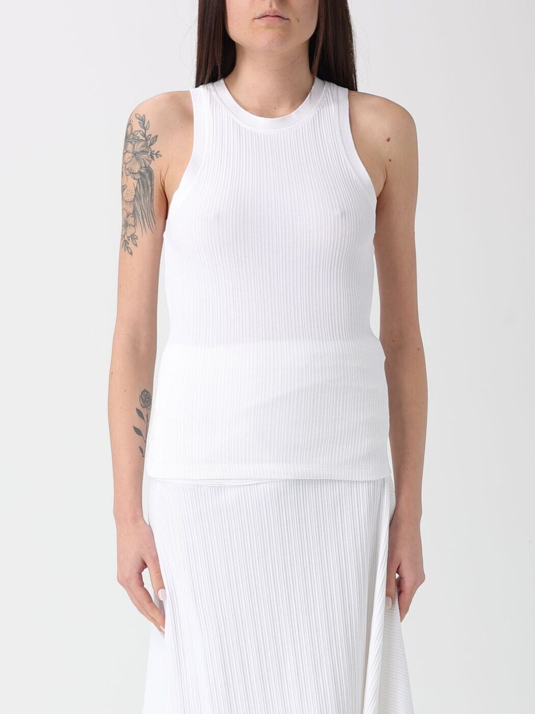 ヴィクトリア・ヴィクトリア・ベッカム VICTORIA VICTORIA BECKHAM Tシャツ トップス レディース ホワイト T-shirts and tops 1126JTP007081A White 関税 送料無料 2026SS gi｜BRANDSHOP「il Tesoro」