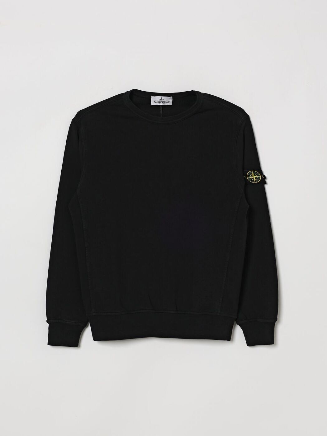 石ころ 島 STONE ISLAND JUNIOR クルーネックジャンパー 編み物お召しもの ボーイズ 黒いこと Crew neck jumpers 6100005S0040 関税 貨物輸送無料 2026SS gi