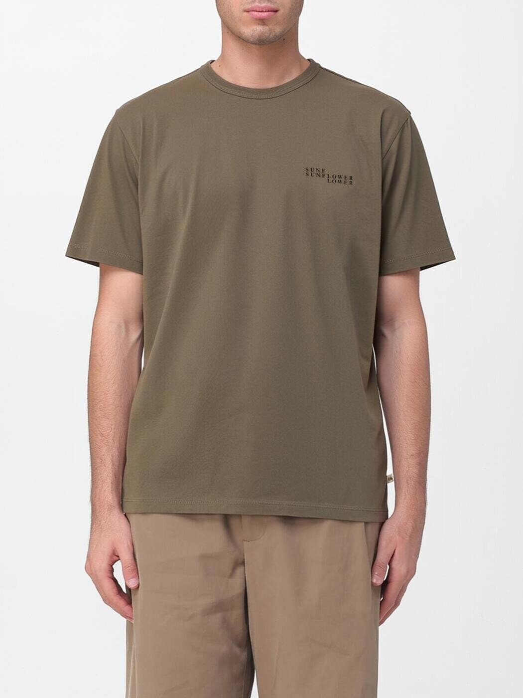 サンフラワー SUNFLOWER Tシャツ メンズ グレー T-shirts 2054 Grey 関税 送料無料 2026SS gi｜BRANDSHOP「il Tesoro」