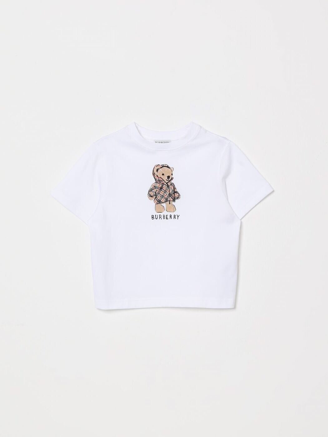 バーバリー BURBERRY ロング衣袂ティーシャツ ティーシャツ ボーイズ 白いこと Long sleeve t-shirts 8117538 関税 貨物輸送無料 2026SS gi