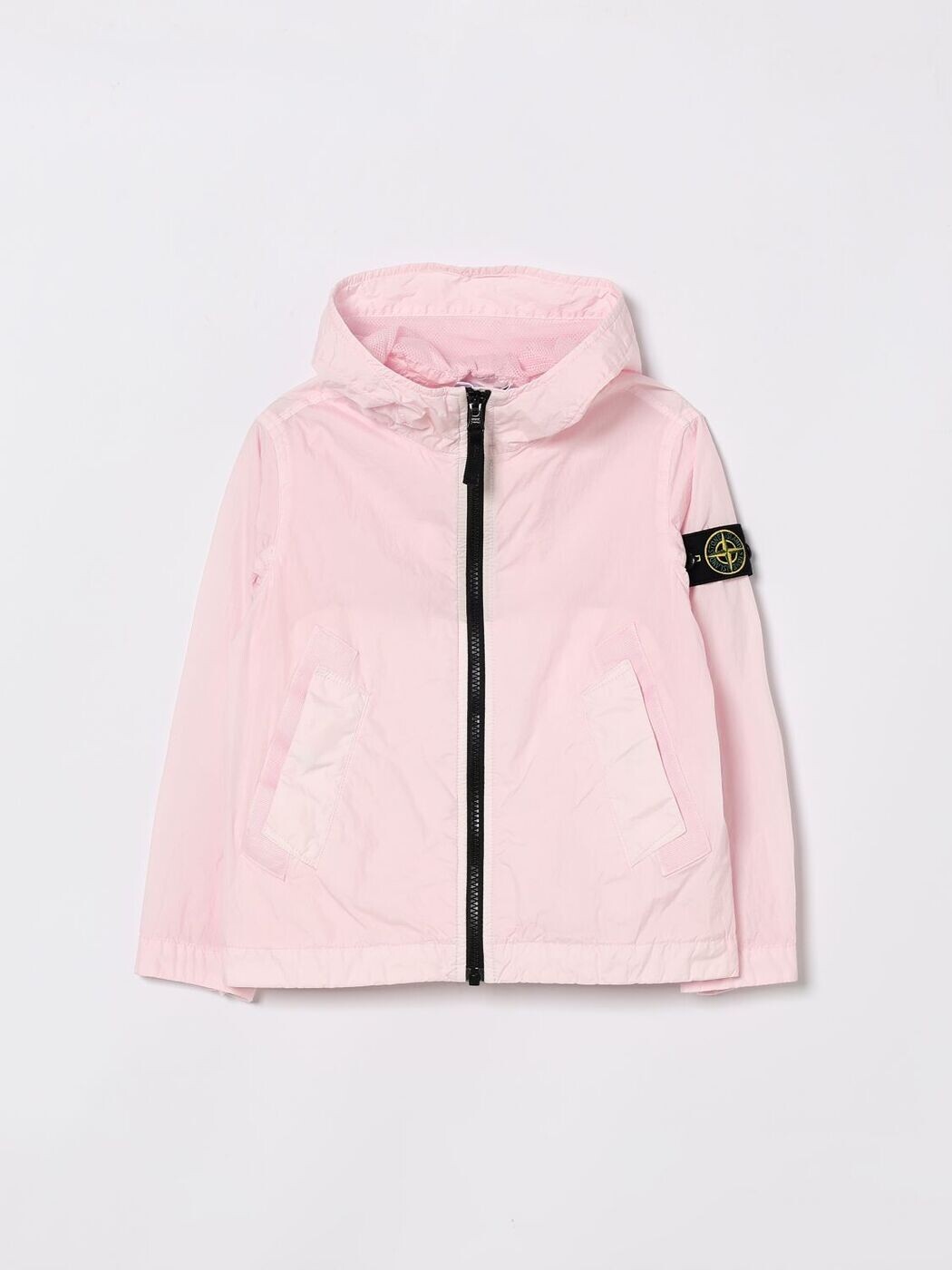 石ころ 島 STONE ISLAND JUNIOR ボンバージャケット 上衣 ボーイズ サクラ色 Bomber jackets 4100003S0A23 関税 貨物輸送無料 2026SS gi