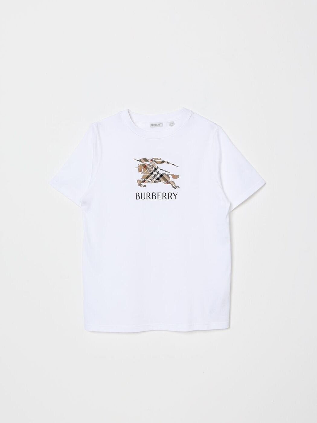 バーバリー BURBERRY ロング衣袂ティーシャツ ティーシャツ ボーイズ 白いこと Long sleeve t-shirts 8120352 関税 貨物輸送無料 2026SS gi