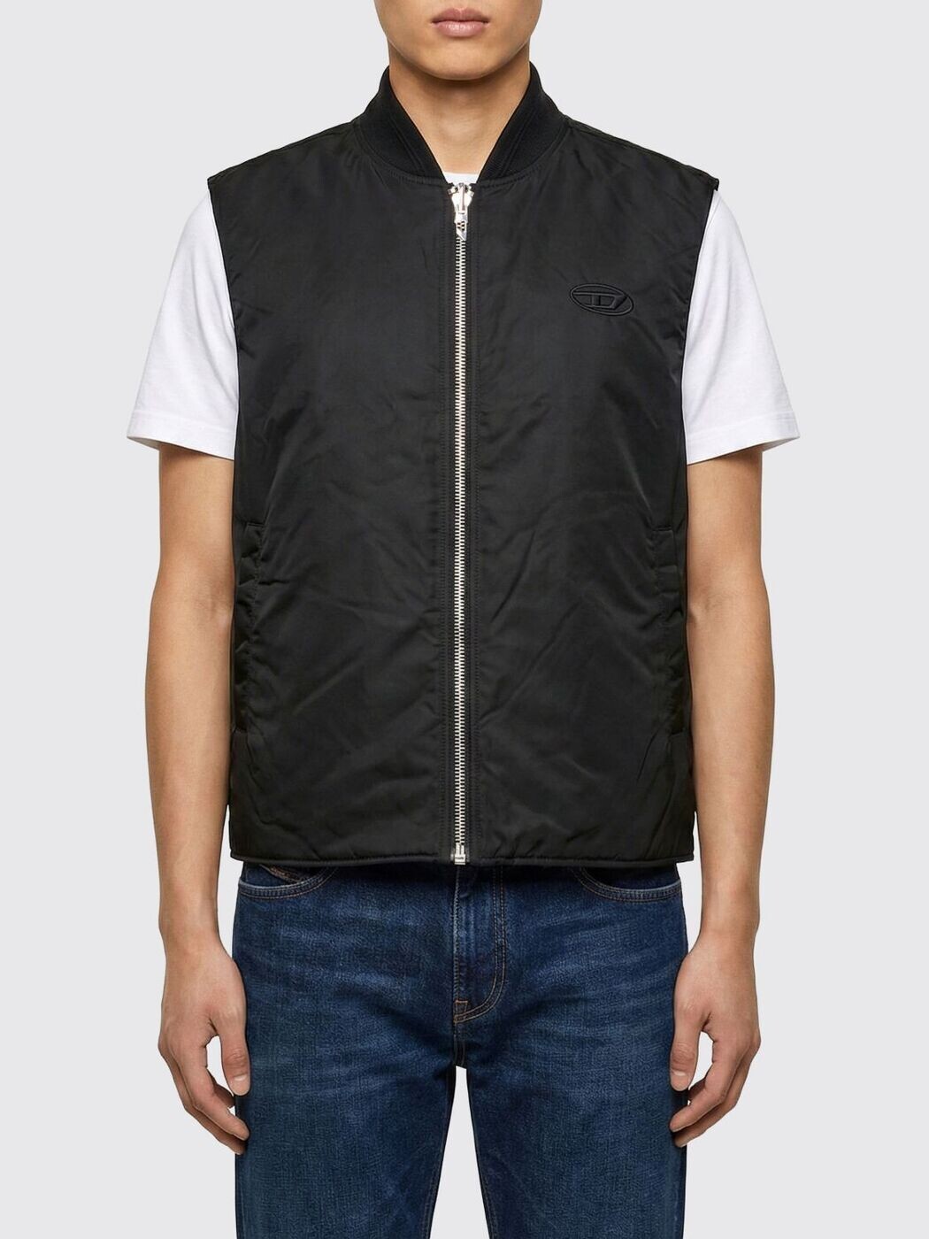 ディーゼル DIESEL ジレ より良い メンズ 黒いこと Vests A201170HCAS 関税 貨物輸送無料 2026SS gi