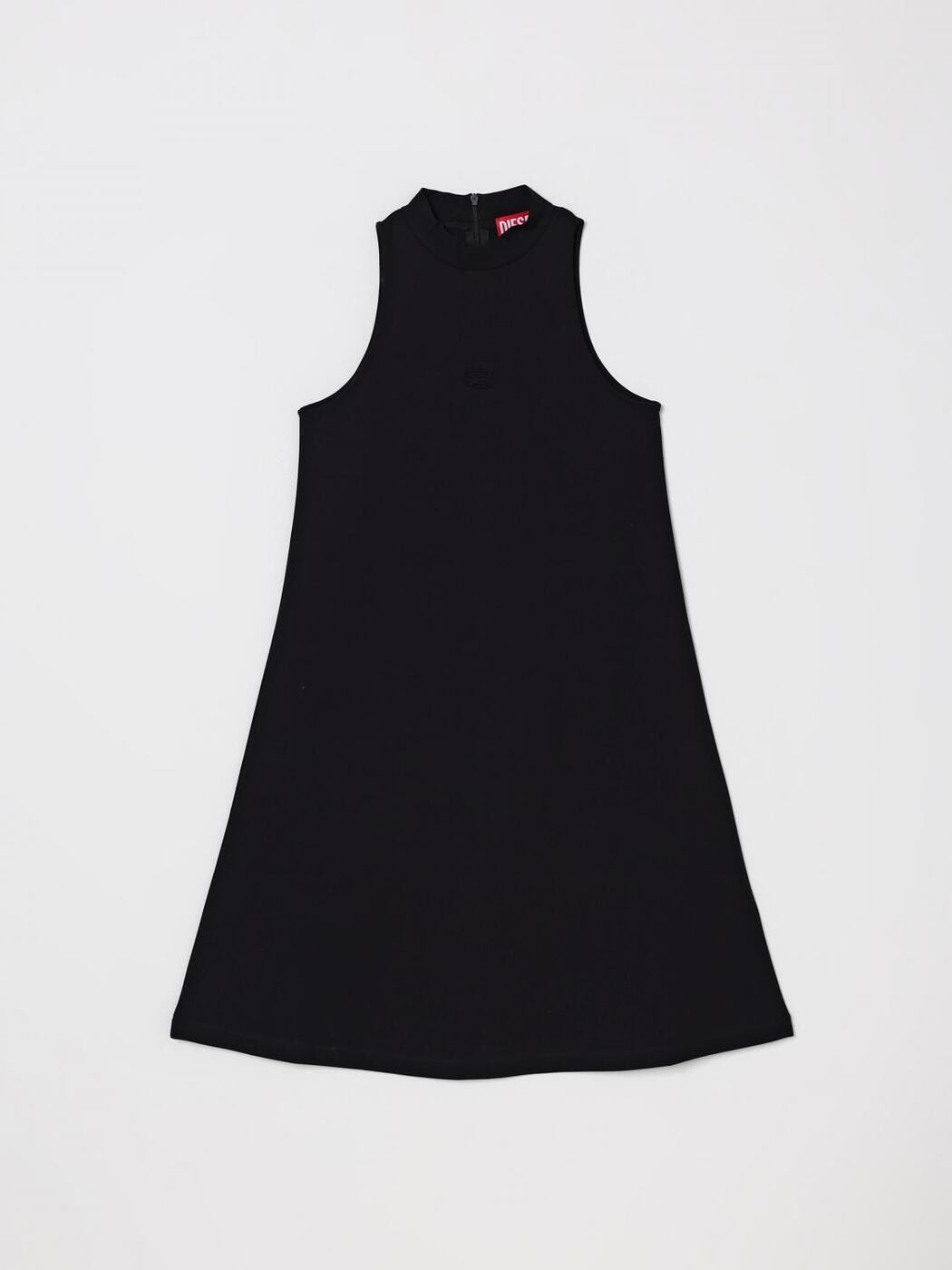ディーゼル DIESEL ロング御召しもの 御召しもの ガールズ 黒いこと Long dresses J02632KYATE 関税 貨物輸送無料 2026SS gi