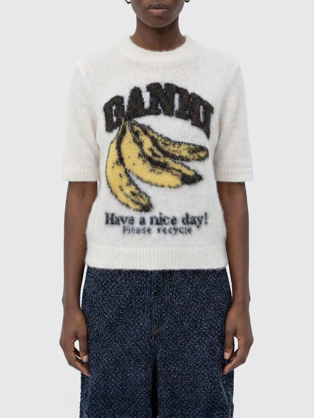 ガニー GANNI セーター ニットウェア レディース Knitwear A1070093 Ivory 関税 送料無料 2026SS gi|BRANDSHOP「il Tesoro」