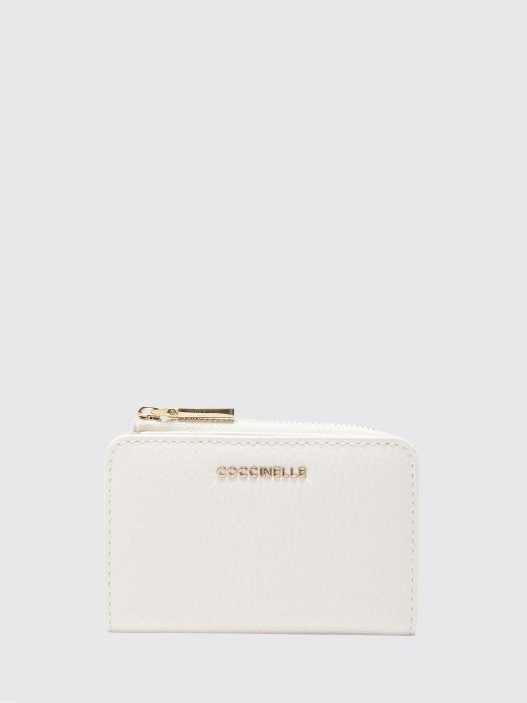 コチネレ COCCINELLE 歌留多保持者 紙入れ レディース 白いこと Wallets and Card Holders E2MW5170101 関税 貨物輸送無料 2025SS gi