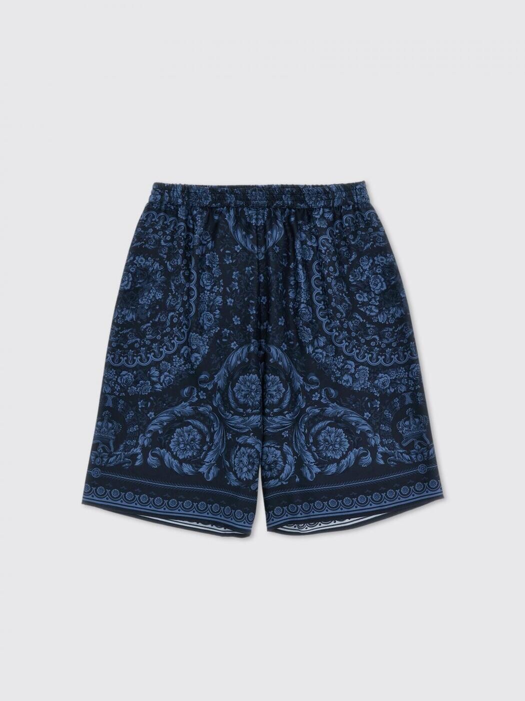 ヴェルサーチェ VERSACE 遊撃手ズボン下 ズボン下 さる股引き ボーイズ 青碧 Shorts 10138461A09670 関税 貨物輸送無料 2025AW gi