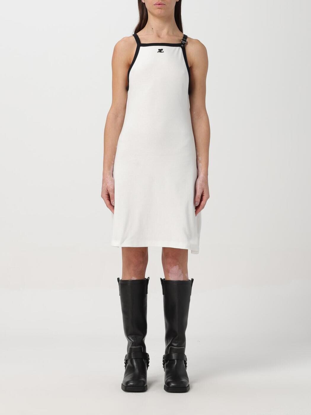 クレージュ COURREGES ワンピース ドレス レディース ホワイト Dresses 124JRO364JS0070 White 関税 送料無料 2024SS gi｜BRANDSHOP「il Tesoro」 43,080円