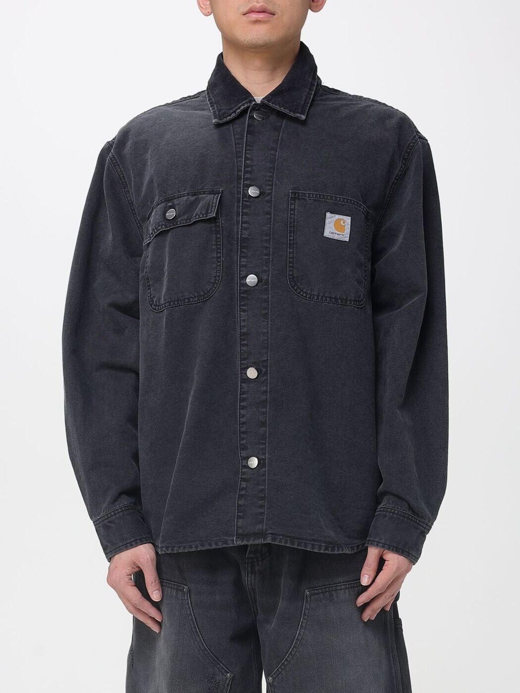 鉄道車両ハート型 ダブリューアイピー CARHARTT WIP 上衣 メンズ 黒いこと Jackets I036262 関税 貨物輸送無料 2026SS gi