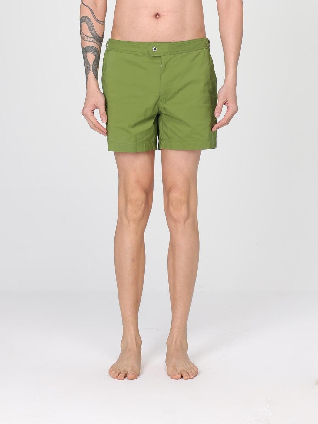 トム ジェラルド・r・フォード TOM FORD 水泳着 スイムウェア メンズ 緑であること Swimwear BSS001FMN067 関税 貨物輸送無料 2026SS gi
