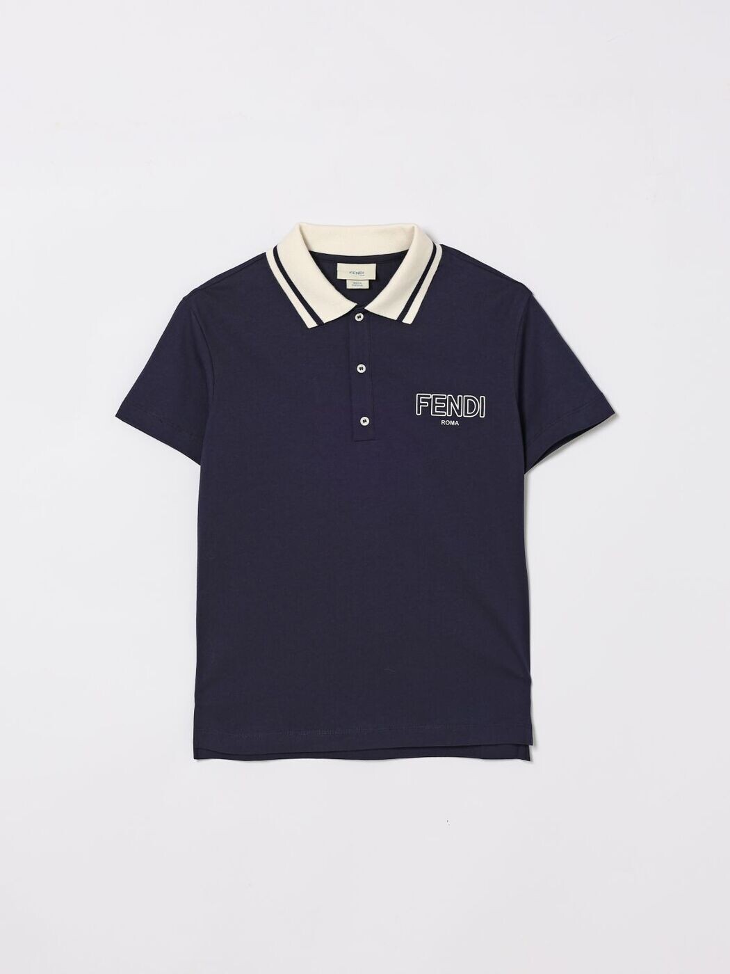 FENDI FENDI スポーツシャツ トップス ボーイズ 青碧 Polo shirts JMI4967AJ 関税 貨物輸送無料 2026SS gi