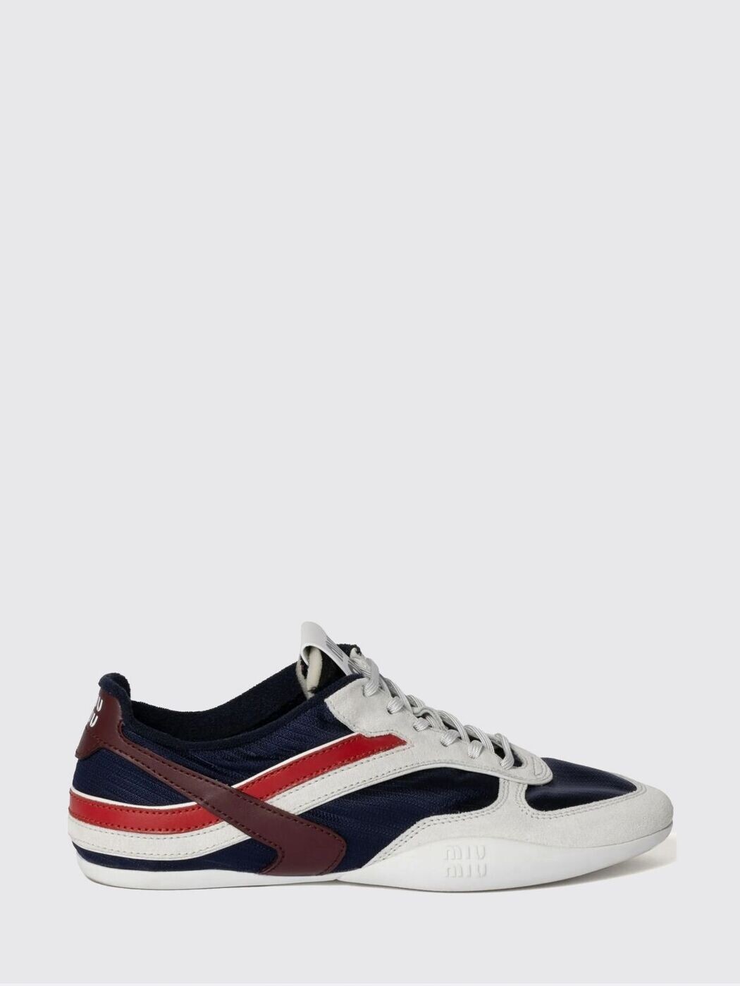ミュウ ミュウ MIU MIU スニーカー レディース 青み Sneakers 5E428E71L 関税 貨物輸送無料 2026SS gi