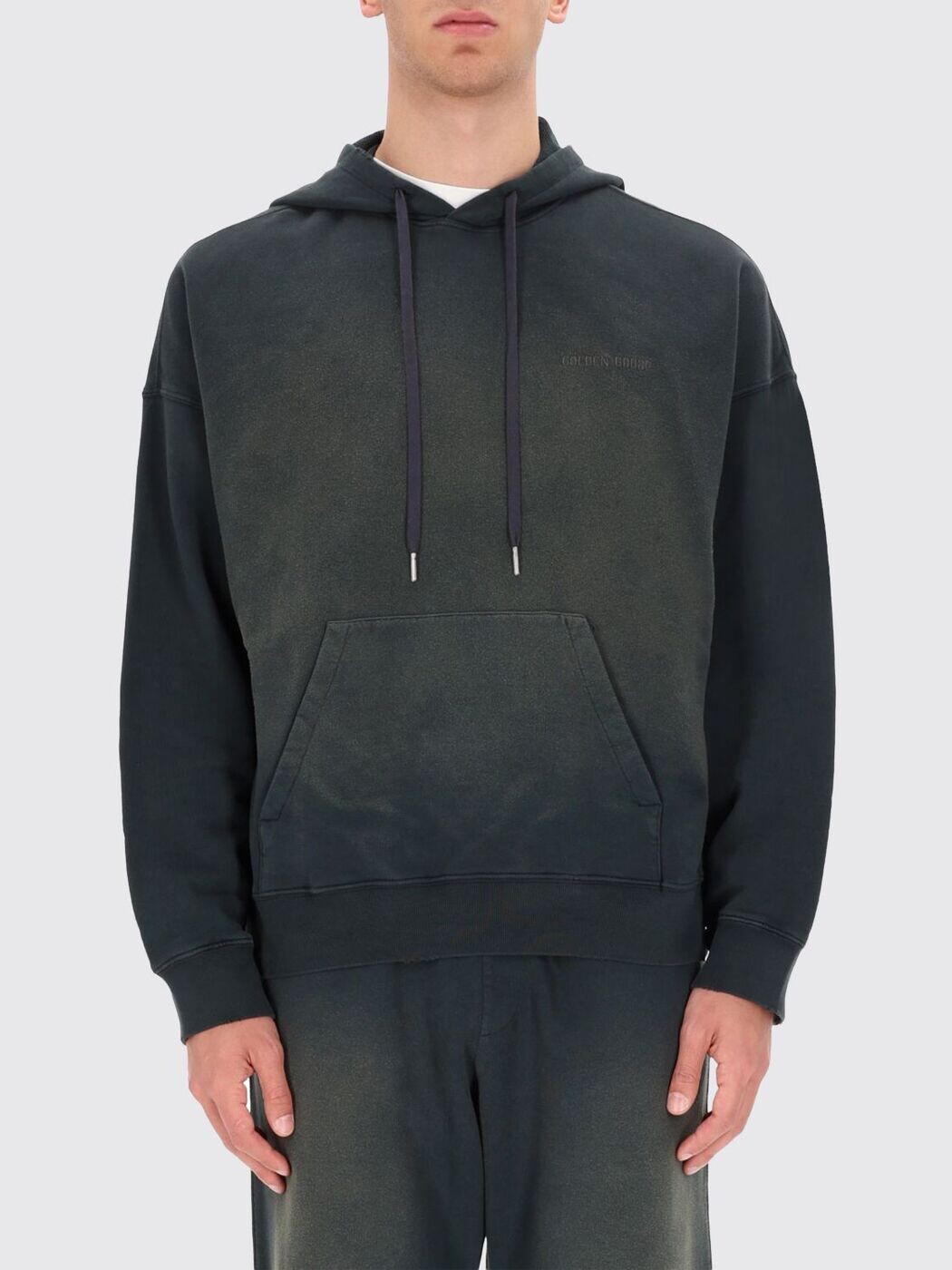 ゴールデン グース 晴れ晴れしい ブランド名 GOLDEN GOOSE トレイナー 調教師 メンズ 黒いこと Sweatshirts GUP01932P002146 関税 貨物輸送無料 2026SS gi