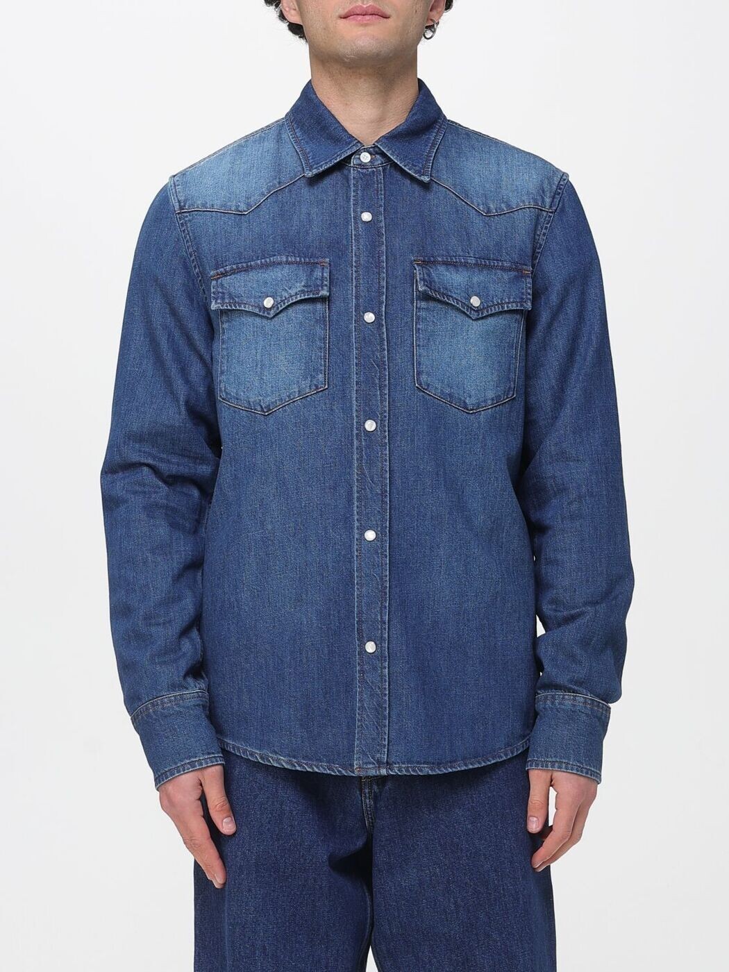 アーペーセー A.P.C. シャツ メンズ ブルー Shirts COHMEH12632 Blue 関税 送料無料 2026SS gi|BRANDSHOP「il Tesoro」
