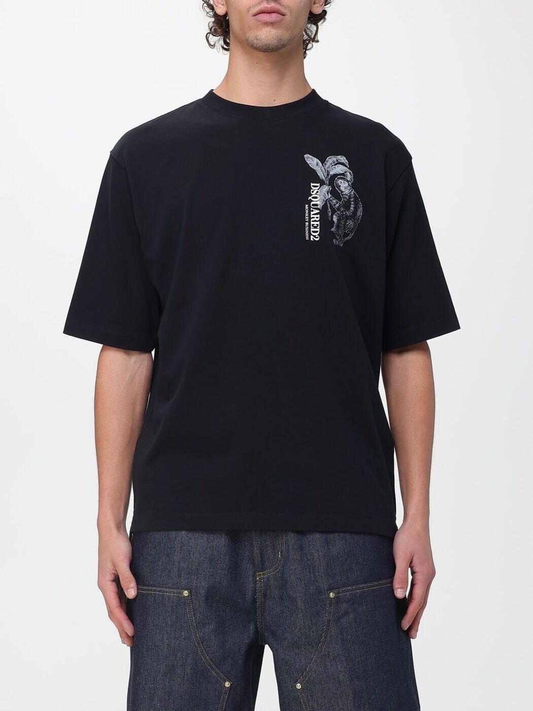 ディースクエアード DSQUARED2 Tシャツ メンズ ブラック T-shirts S74GD1546D20106 Black 関税 送料無料 2026SS gi|BRANDSHOP「il Tesoro」
