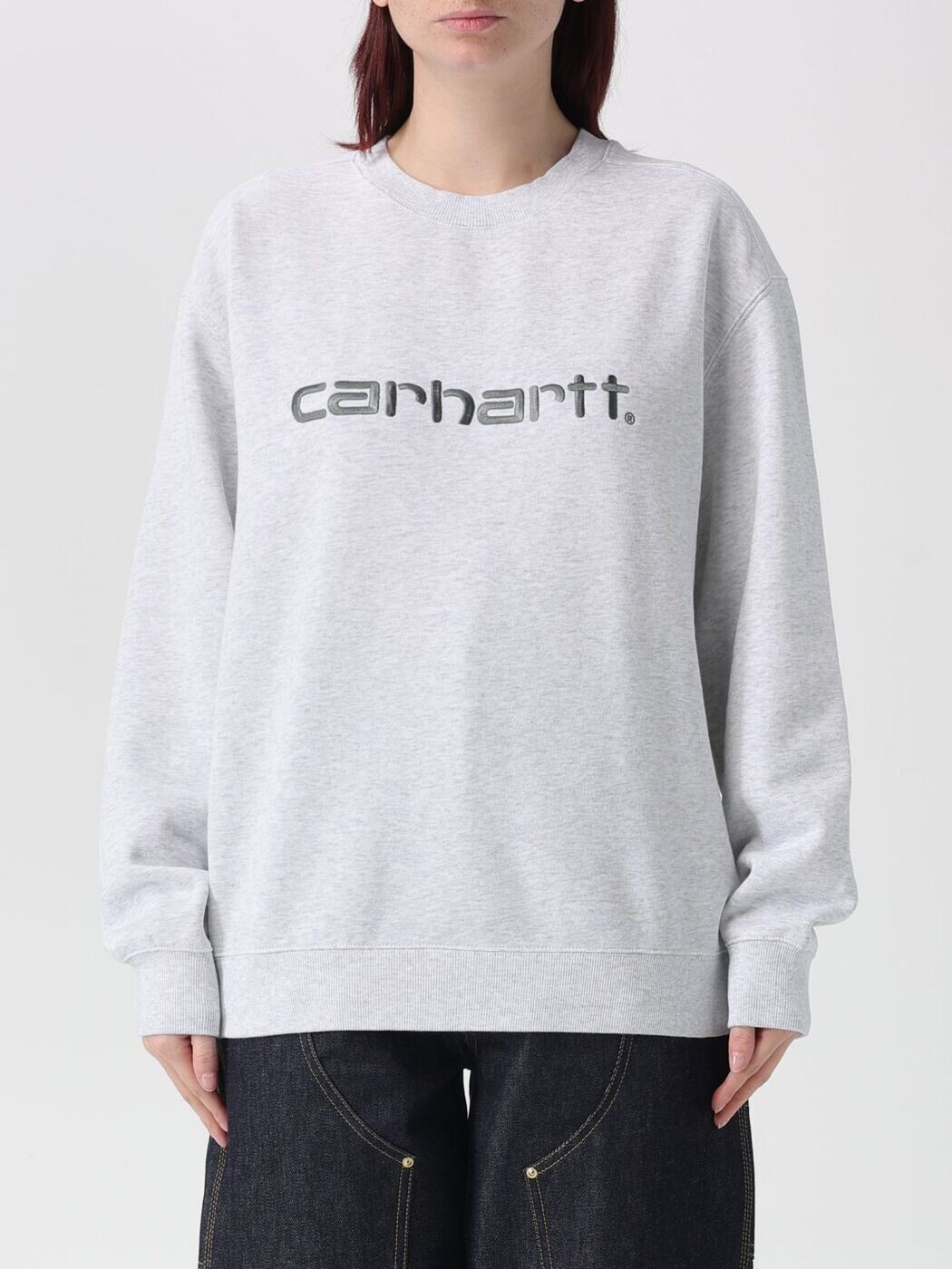 カーハートダブリューアイピー CARHARTT WIP 調教師 レディース 薄墨色 Sweatshirts I033647 関税 貨物輸送無料 2026SS gi