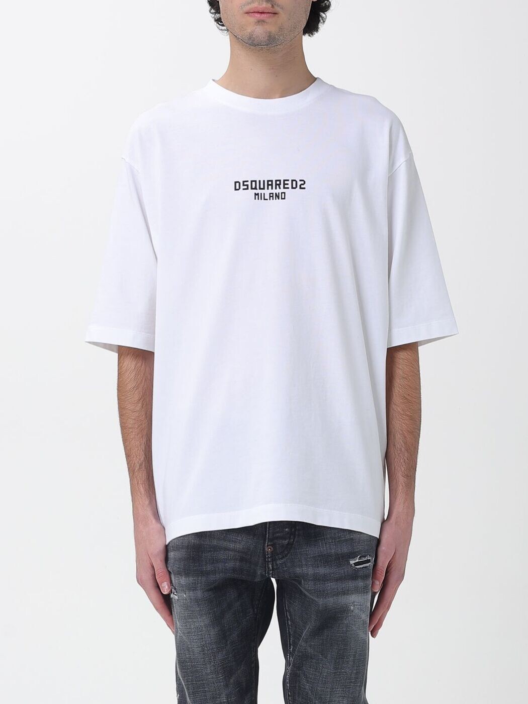 ディースクエアード DSQUARED2 Tシャツ メンズ ホワイト T-shirts S74GD1521D20106 White 関税 送料無料 2026SS gi|BRANDSHOP「il Tesoro」