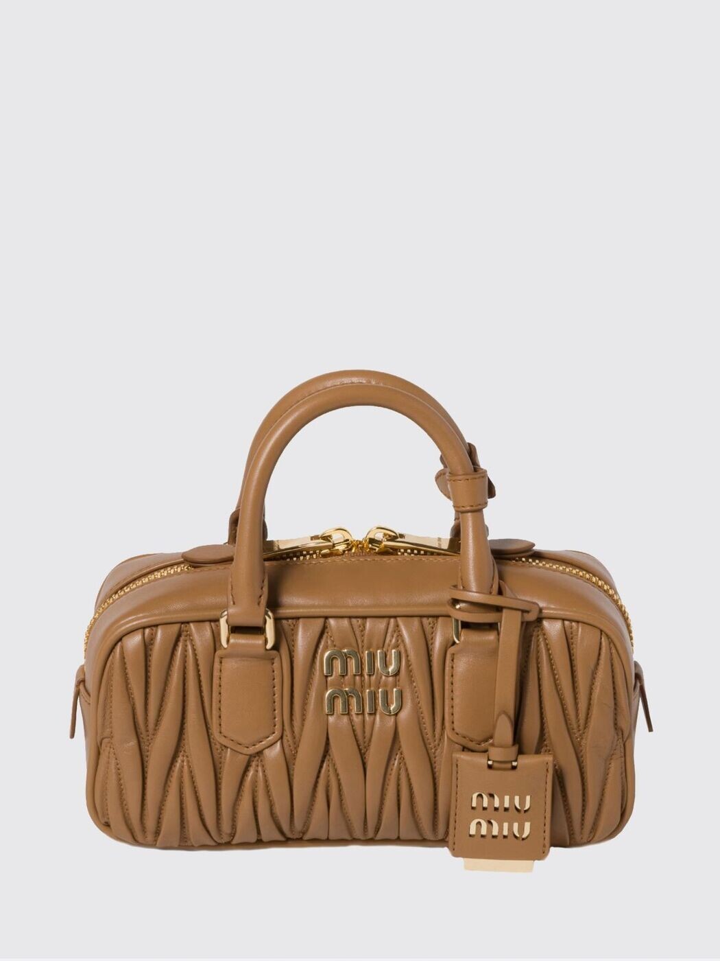 ミュウ ミュウ MIU MIU バッグ レディース ブラウン Business bags 5BB142AN88 Brown 関税 送料無料 2026AW gi｜BRANDSHOP「il Tesoro」