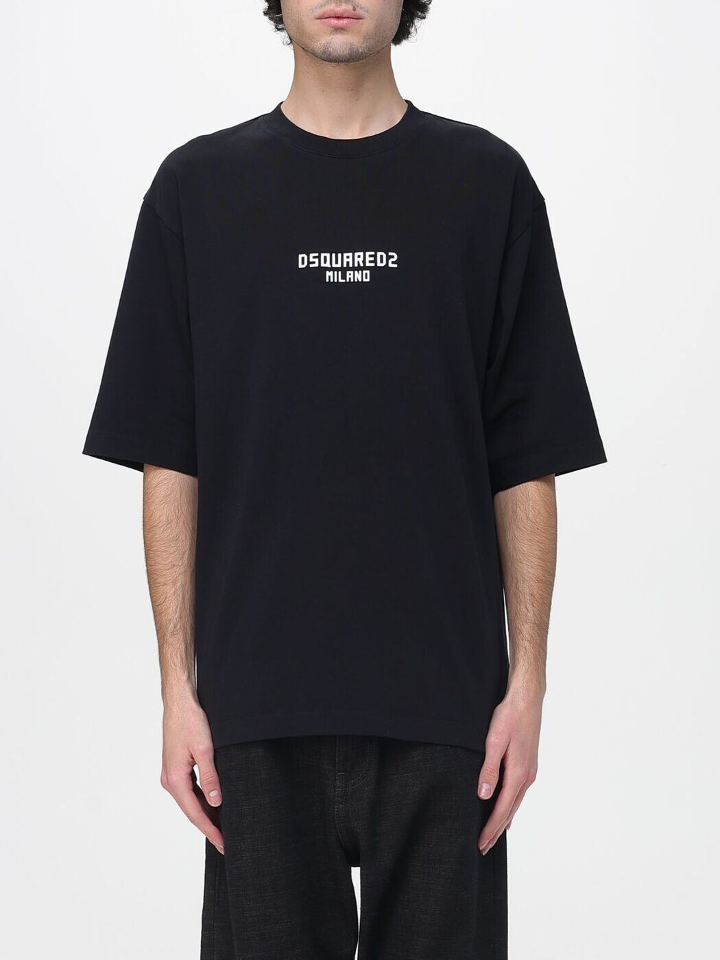 ディースクエアード DSQUARED2 Tシャツ メンズ ブラック T-shirts S74GD1521D20106 Black 関税 送料無料 2026SS gi｜BRANDSHOP「il Tesoro」