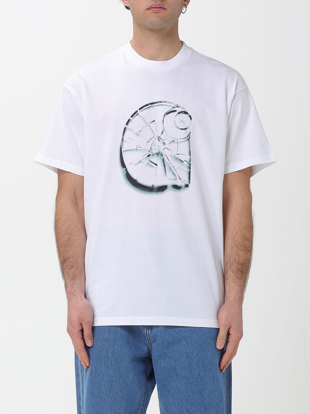 カーハート ダブリューアイピー CARHARTT WIP Tシャツ メンズ ホワイト T-shirts I036016 White 関税 送料無料 2026SS gi|BRANDSHOP「il Tesoro」
