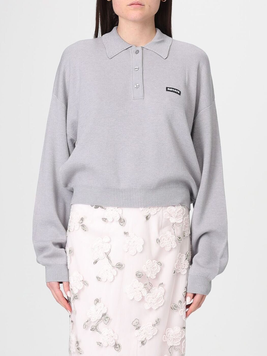 ロテート ROTATE ポロシャツ レディース グレー Polo 115137 Grey 関税 送料無料 2026SS gi|BRANDSHOP「il Tesoro」