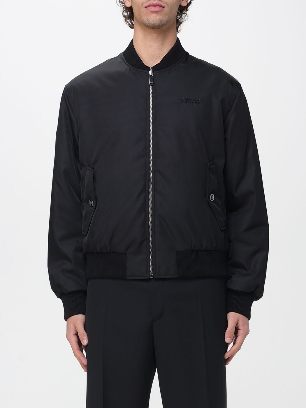 ヴェルサーチ VERSACE 上衣 メンズ 黒いこと Jackets 10228031A16856 関税 貨物輸送無料 2026SS gi