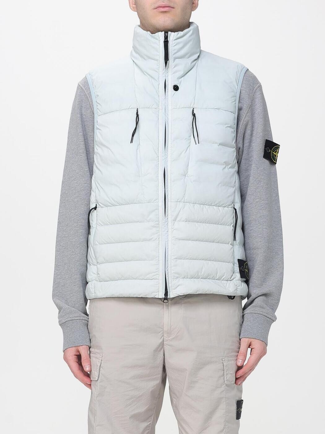 石ころ 島 STONE ISLAND ジレ より良い メンズ Vests G100007S0183 関税 貨物輸送無料 2026SS gi