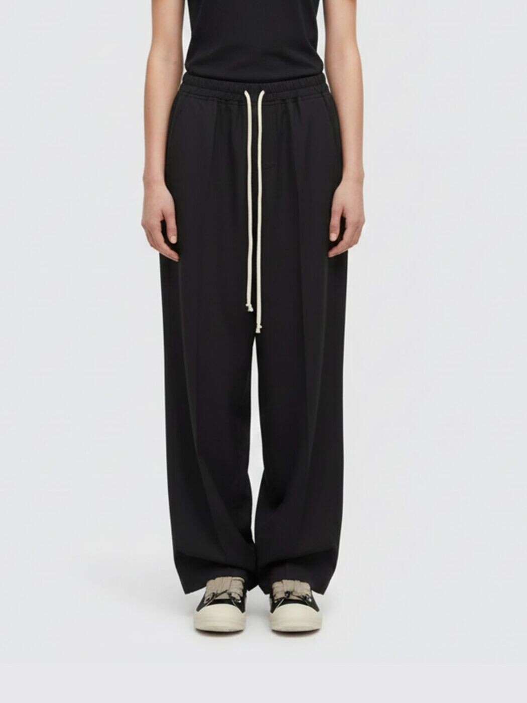リック オウエンス RICK OWENS ズボン パンツ レディース ブラック Trousers RP01F6325WG Black 関税 送料無料 2026SS gi|BRANDSHOP「il Tesoro」