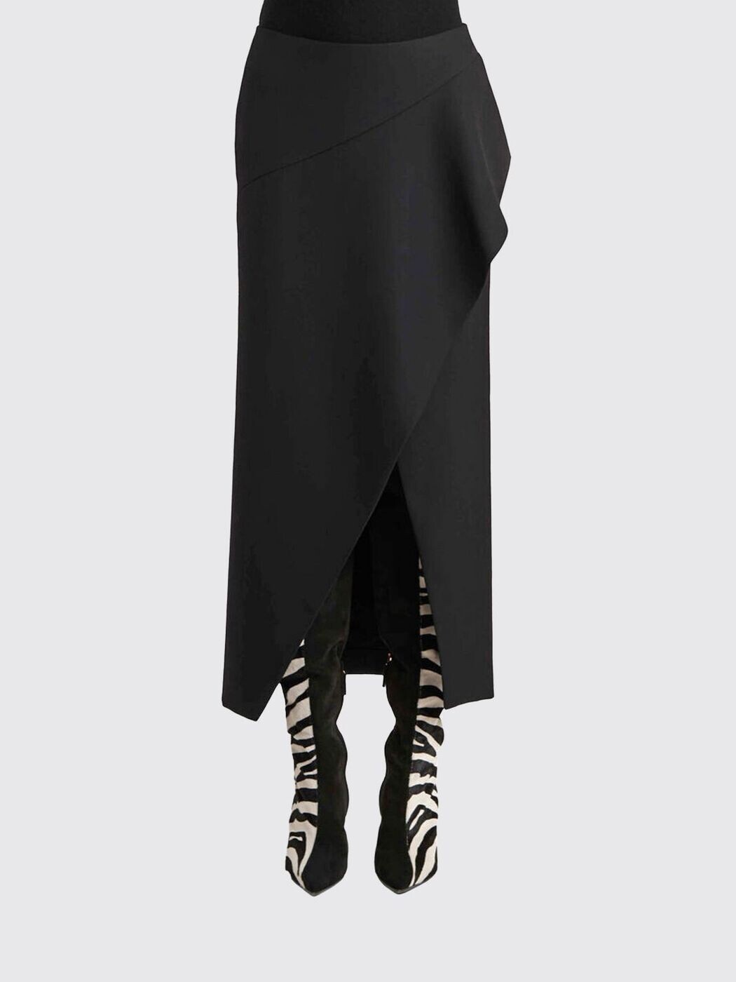 紙鳶 KHAITE スコート レディース 黒いこと Skirts 4117527 関税 貨物輸送無料 2026SS gi