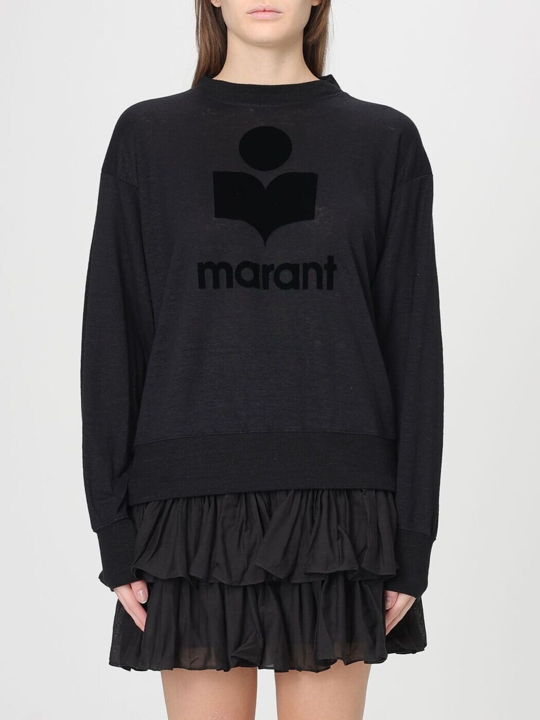 イザ呼びりん マラン はやりっ子 ISABEL MARANT ETOILE 調教師 レディース 黒いこと Sweatshirts TS0005FAA1N09E 関税 貨物輸送無料 2026SS gi