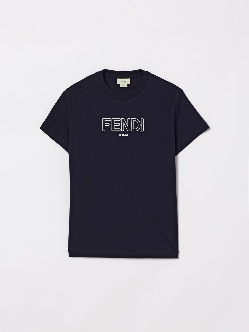 FENDI FENDI ロング衣袂ティーシャツ ティーシャツ ボーイズ 青碧 Long sleeve t-shirts JUI2027AJ 関税 貨物輸送無料 2026SS gi