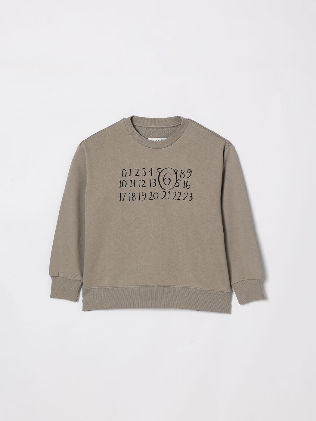 エムエムシックス 棲み家 マルジェラ MM6 MAISON MARGIELA クルーネックジャンパー 編み物お召しもの ボーイズ 薄墨色 Crew neck jumpers M61009MM02X 関税 貨物輸送無料 2026SS gi