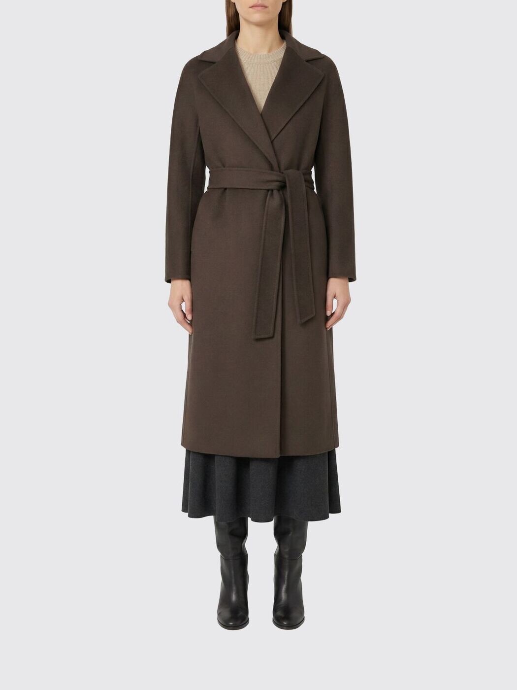 エスマックスマーラ S MAX MARA トレンチコート 厚地の外套 レディース 赤銅色 Coats and trench coats 2619011061600 関税 貨物輸送無料 2026SS gi