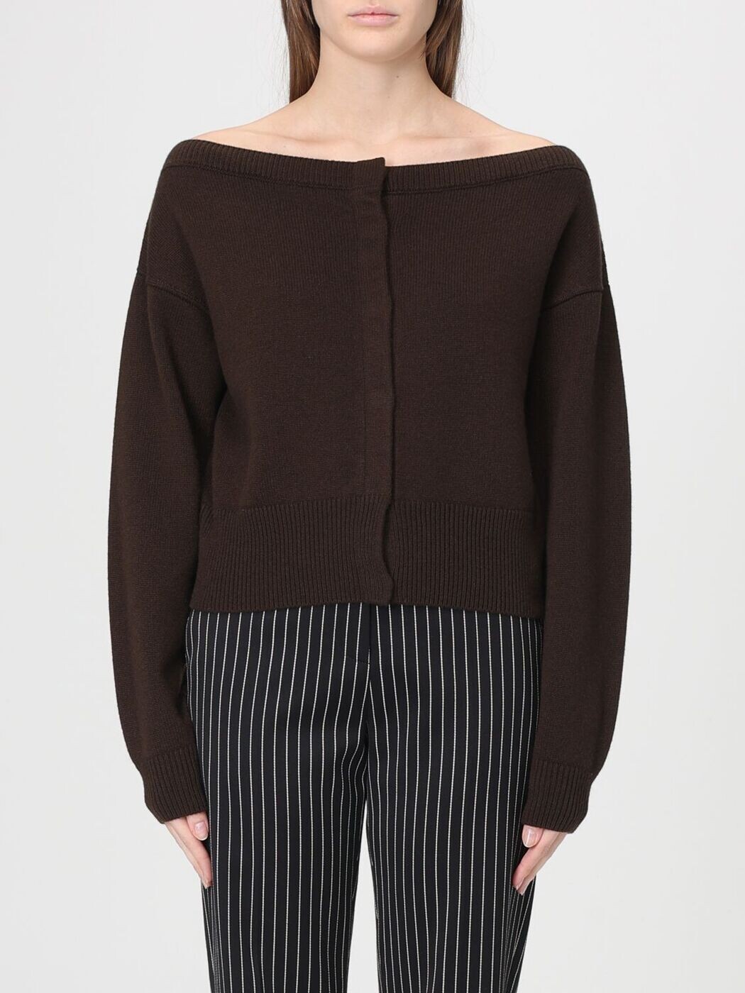 トム ジェラルド・r・フォード TOM FORD プルオーバー 編み物御召しもの レディース 赤銅色 Knitwear CAK388YAX1018 関税 貨物輸送無料 2026SS gi