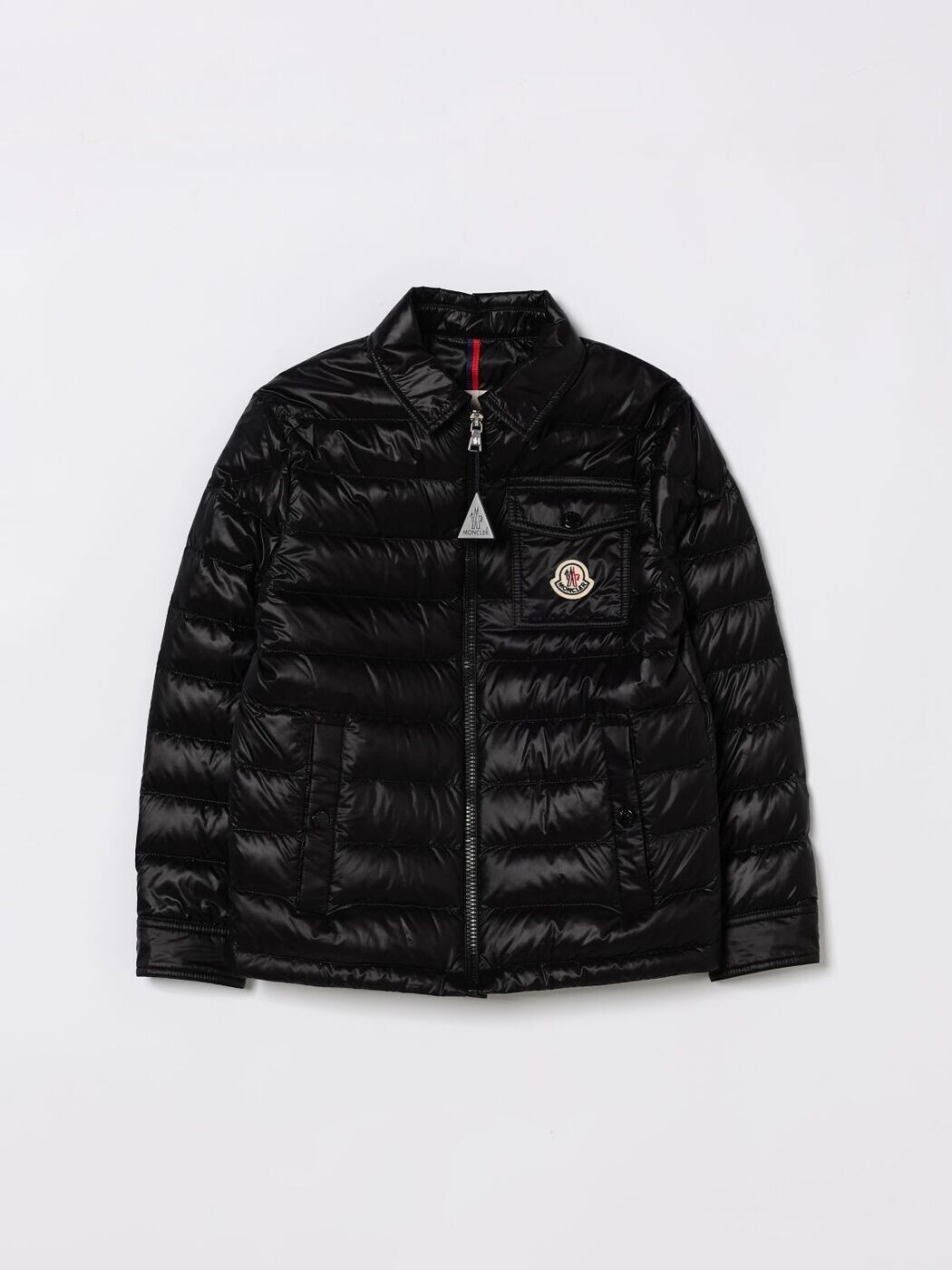 モンク軌跡 MONCLER ボンバージャケット 上衣 ボーイズ 黒いこと Bomber jackets 1G00004597Y4 関税 貨物輸送無料 2026SS gi