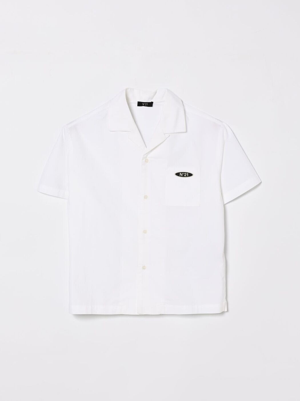 ヌメロ ヴェントゥーノ N 21 プルオーバー ボーイズ 白いこと Casual shirts N210CTN0417 関税 貨物輸送無料 2026SS gi